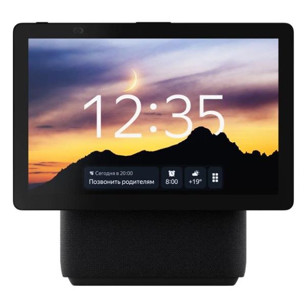 Изображение товара Умная колонка Яндекс Станция Дуо Макс с Zigbee Black