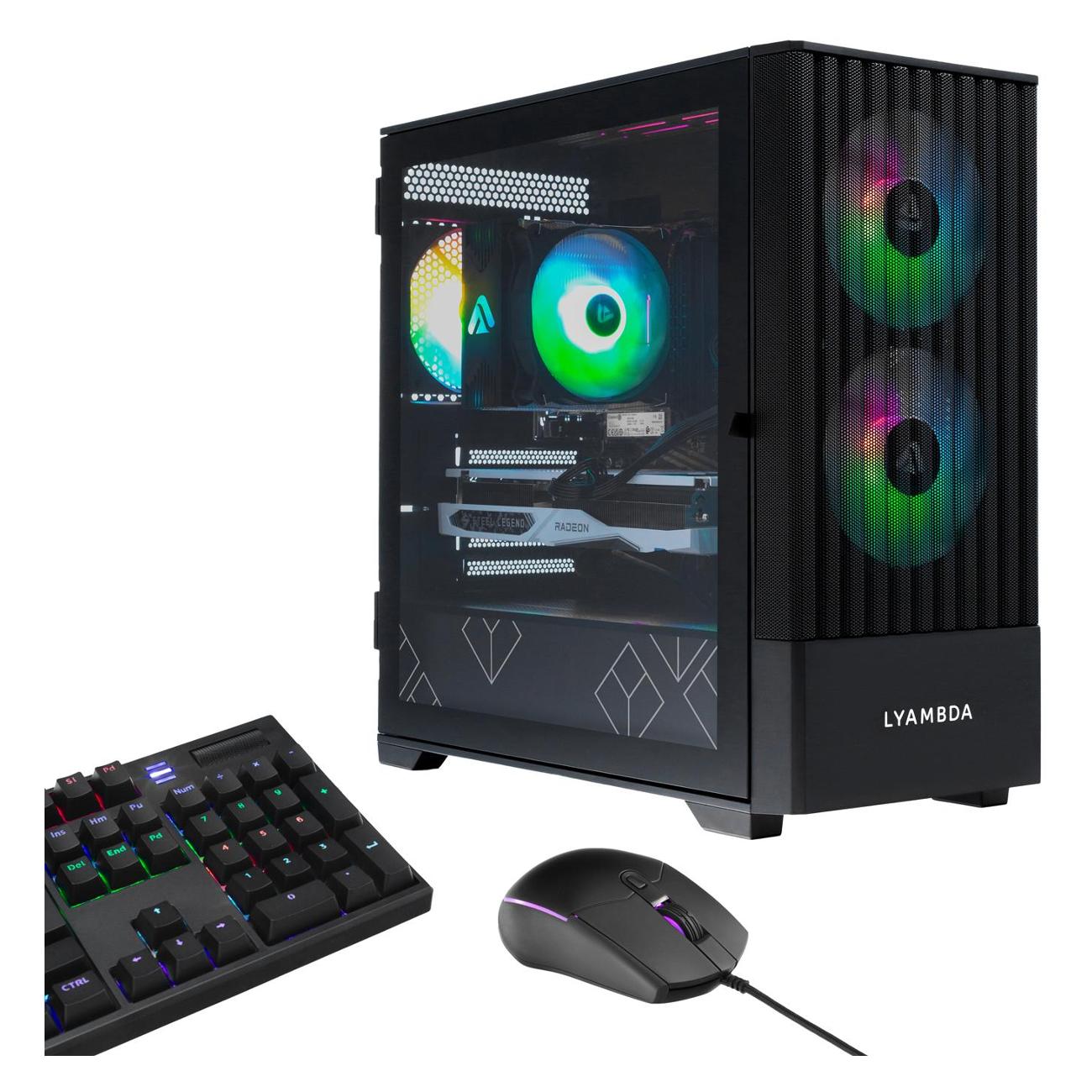 Системный блок игровой LYAMBDA OMEGA V5 (R5600/32GB/SSD1TB/RX7600XT/Win11P) OMEGA V5 (R5600/32GB/SSD1TB/RX7600XT/Win11P)