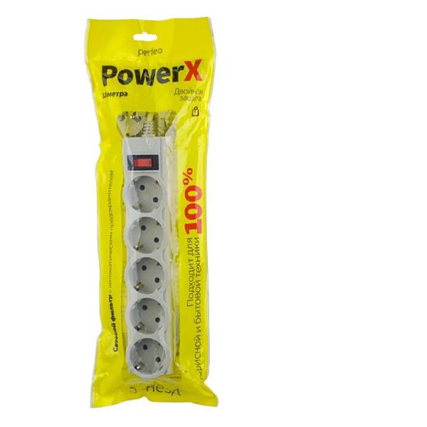 Изображение товара Сетевой фильтр Perfeo "PowerX" PF_A4719