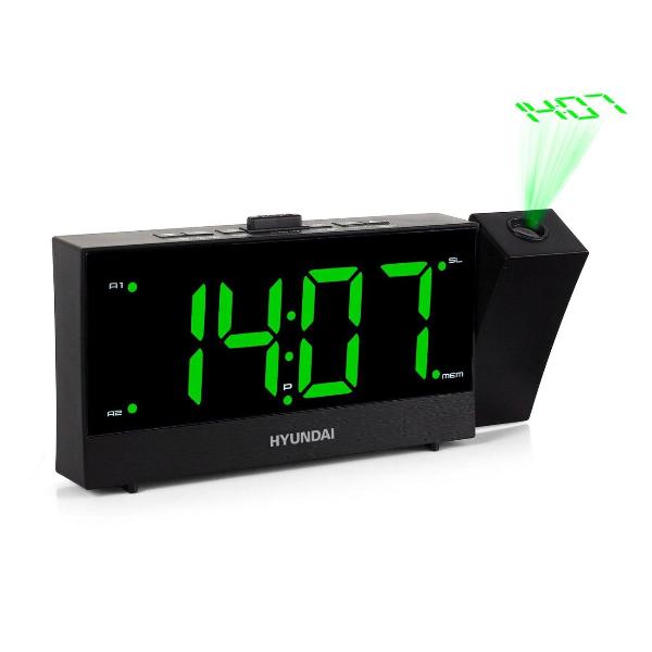 Изображение товара Радио-часы Hyundai H-RCL243LCD проек.изоб.FM