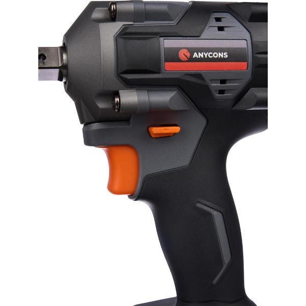 Изображение товара Бесщеточный ударный гайковерт Anycons 380 Нм. (2 акк*4 А.ч.) AC-CD380, AC-SD3802