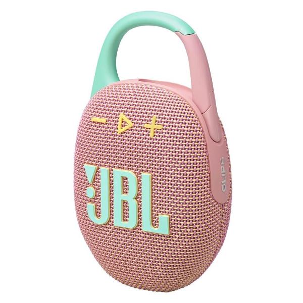 Беспроводная акустика JBL Clip 5 Pink