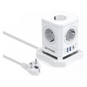 Изображение товара Сетевой фильтр Skyline USP-720 white