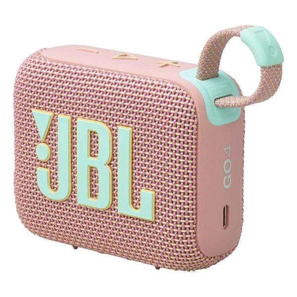 Беспроводная акустика JBL Go 4 Pink
