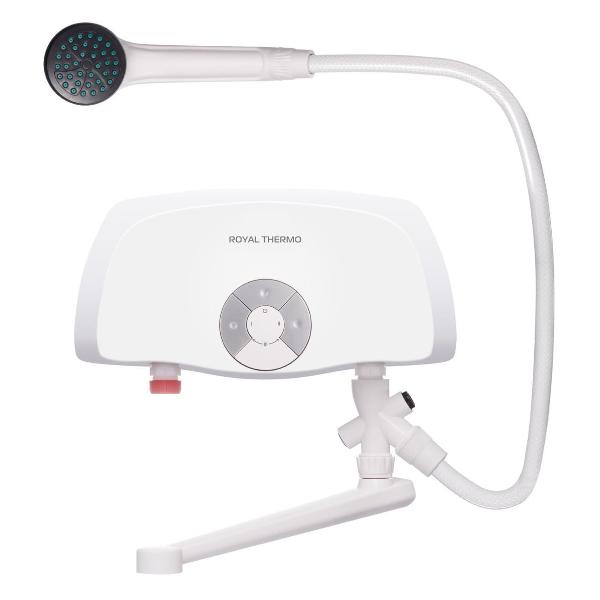 Изображение товара Водонагреватель Royal Thermo SmartFix TS (6.5 kW) - кран+душ