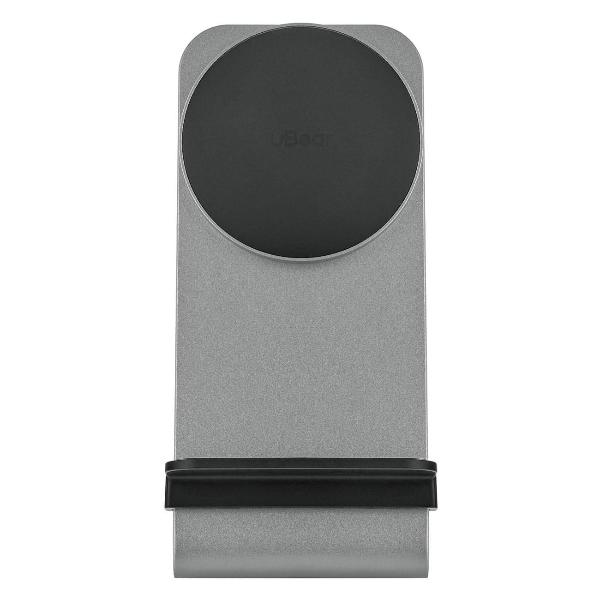 Изображение товара Беспроводное зарядное устройство uBear Level Pro 3in1 Galaxy Watch Gray