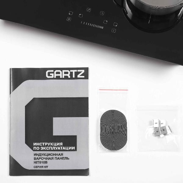 Изображение товара Встраиваемая индукционная панель независимая GARTZ HIT610B