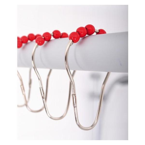 Изображение товара Карниз для ванной RIDDER Villach красные шарики