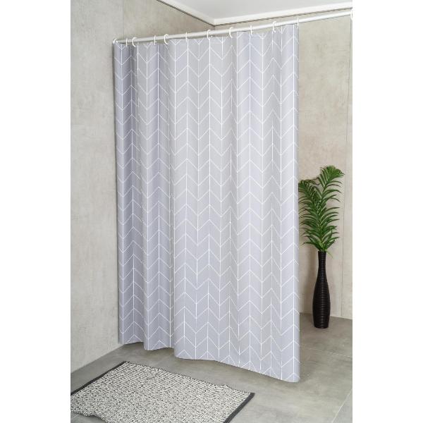 Изображение товара Штора для ванной RIDDER Espina серая