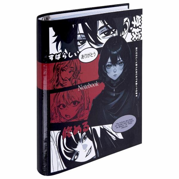 Изображение товара Тетрадь на кольцах 120 листов Brauberg Аниме манга 404715