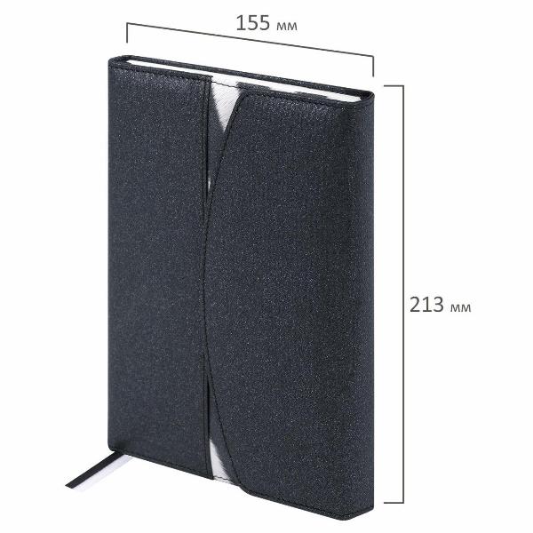 Изображение товара Ежедневник Brauberg Wild черный 116233