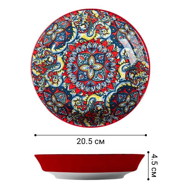 Изображение товара Тарелка столовая HOMIUM marakesh02