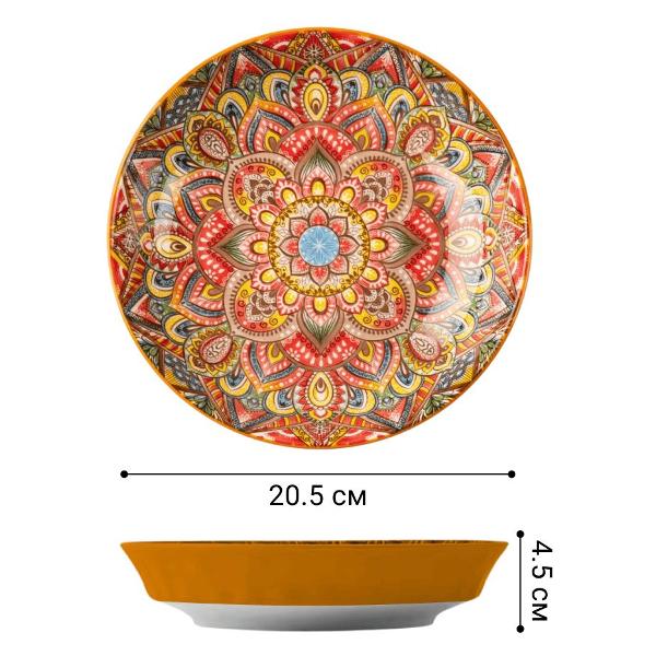 Изображение товара Тарелка столовая HOMIUM marakesh03