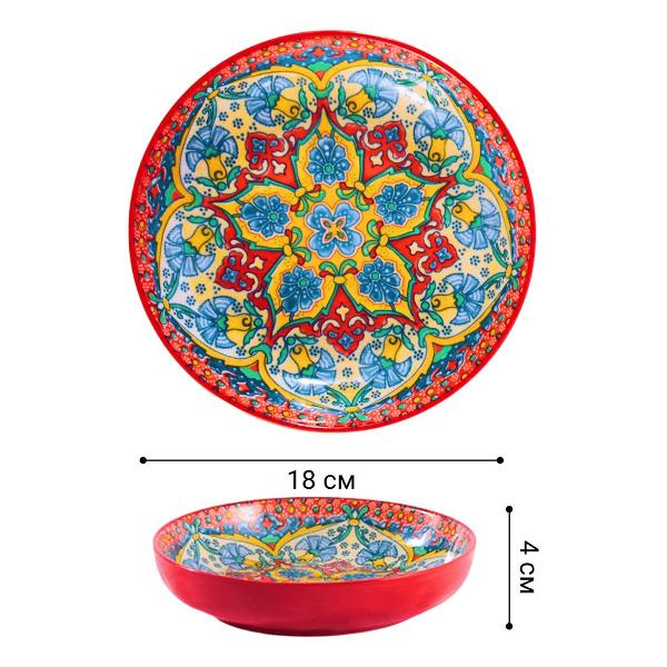 Изображение товара Тарелка столовая HOMIUM vostok04