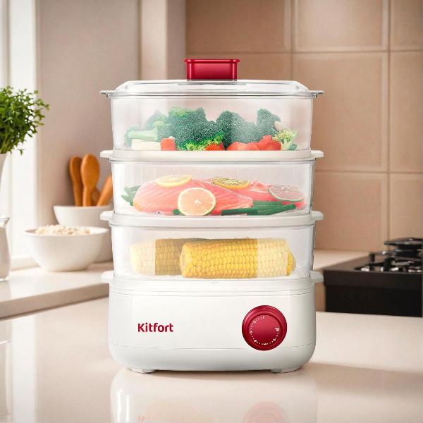 Изображение товара Пароварка Kitfort КТ-6830