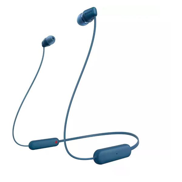 Наушники внутриканальные Bluetooth Sony WI-C100 Blue