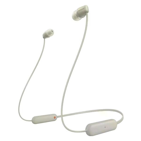 Наушники внутриканальные Bluetooth Sony WI-C100 Beige