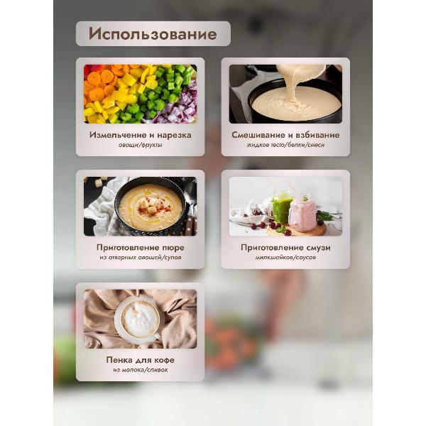 Изображение товара Погружной блендер DUMONT DMBH-6000