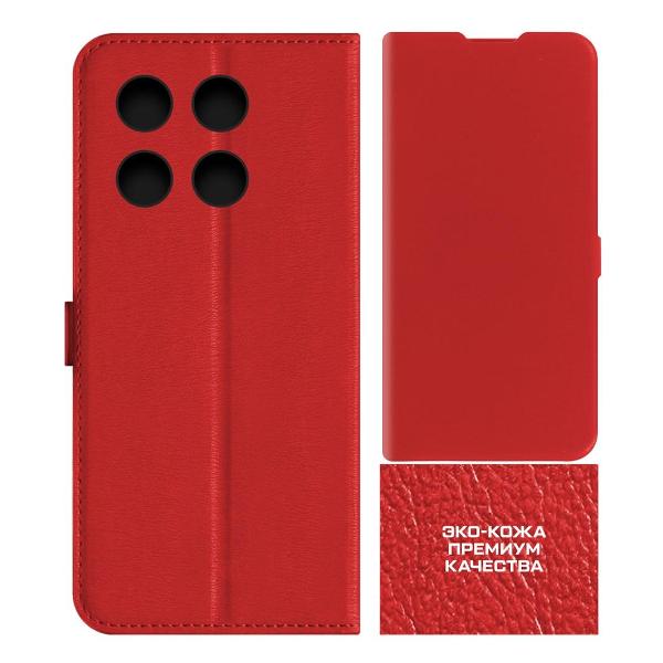 Изображение товара Чехол Krutoff Eco Book для Tecno Spark 30 Pro красный