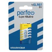 Изображение товара Батарейка алкалиновая (щелочная) Perfeo 6LR61 Super Alkaline