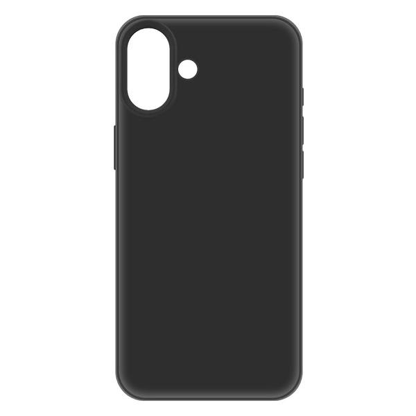 Изображение товара Чехол Krutoff для Apple iPhone 16 Plus, черный (570741) Изображение товара Чехол Krutoff для Apple iPhone 16 Plus, черный (570741)