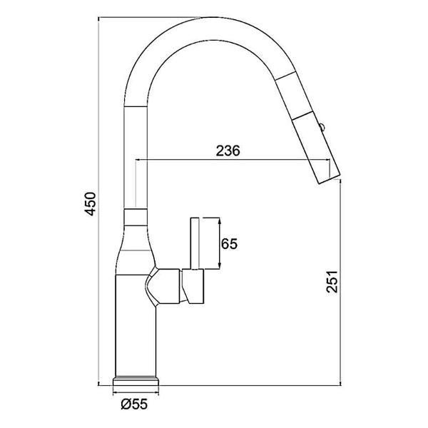Изображение товара Смеситель Gappo G4398-43