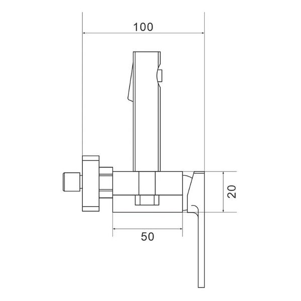 Изображение товара Гигиенический душ Shevanik S6805H-1