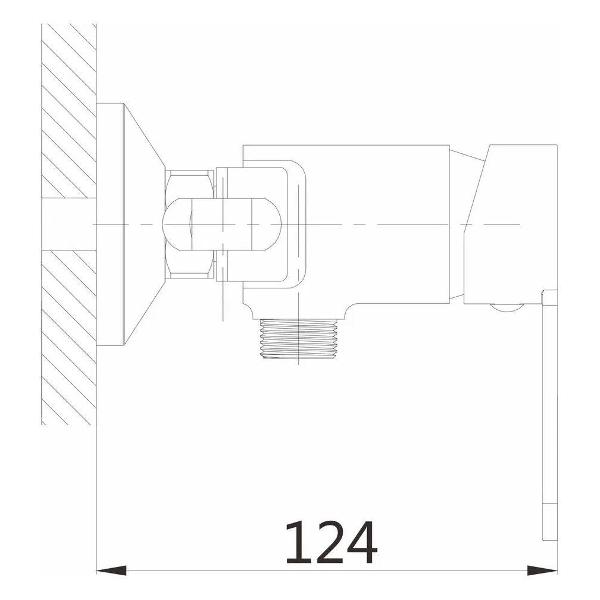 Изображение товара Гигиенический душ Shevanik S8105H-1