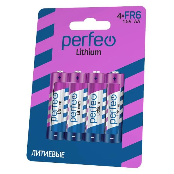 Изображение товара Батарейка литиевая Perfeo PF FR6/4BL / PF_C3333