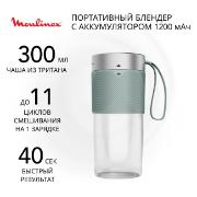 Изображение товара Блендер стационарный Moulinex LM1C0410