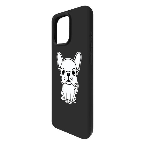 Изображение товара Чехол Krutoff Черно-белый щенок для iPhone 16 Pro Max