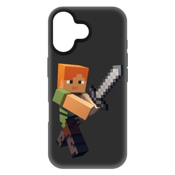 Изображение товара Чехол Krutoff Minecraft-Алекс для iPhone 16