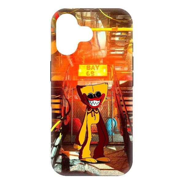 Изображение товара Чехол Krutoff Хаги Ваги Желтый для iPhone 16