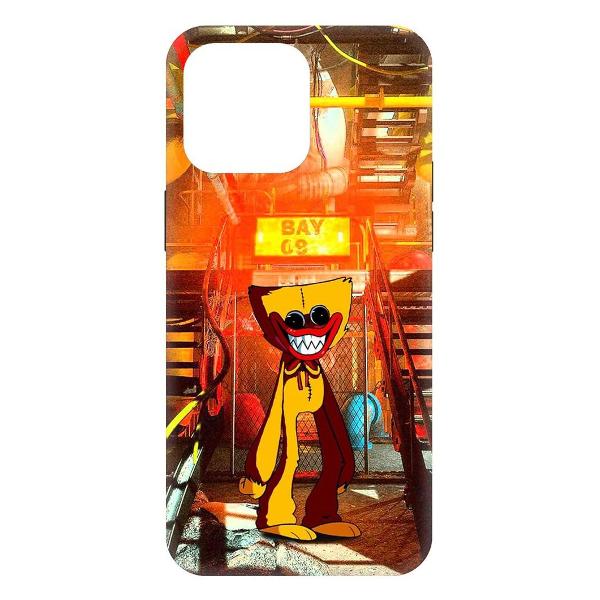 Изображение товара Чехол Krutoff Soft Case Хаги Ваги Желтый для iPhone 15 Pro Max