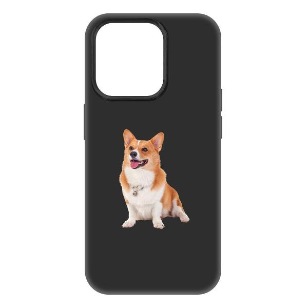 Изображение товара Чехол Krutoff Корги для iPhone 15 Pro (477598)