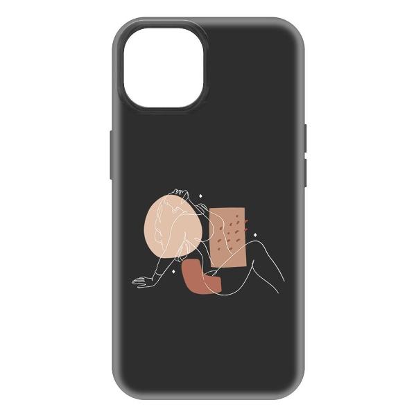 Изображение товара Чехол для смартфона Krutoff Чувственность для iPhone 15 6.1\" Изображение товара Чехол для смартфона Krutoff Чувственность для iPhone 15 6.1\"