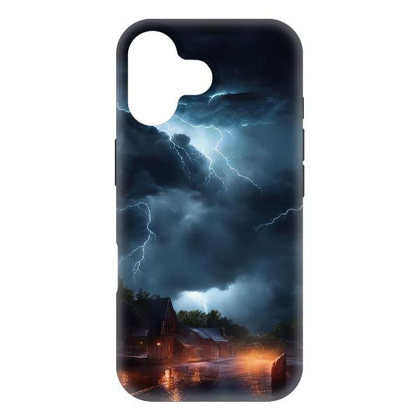 Изображение товара Чехол Krutoff Ночная гроза для iPhone 16