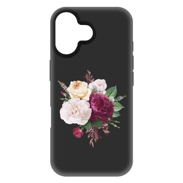 Изображение товара Чехол Krutoff Цветочная композиция для iPhone 16 (572576)