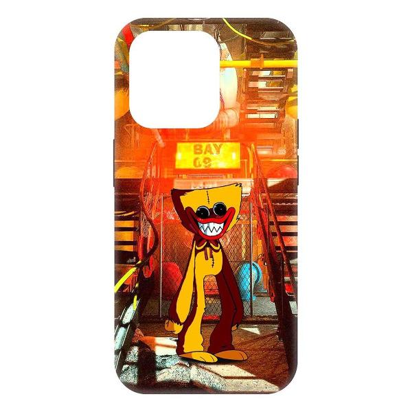 Изображение товара Чехол Krutoff Хаги Ваги Желтый для iPhone 15 Pro