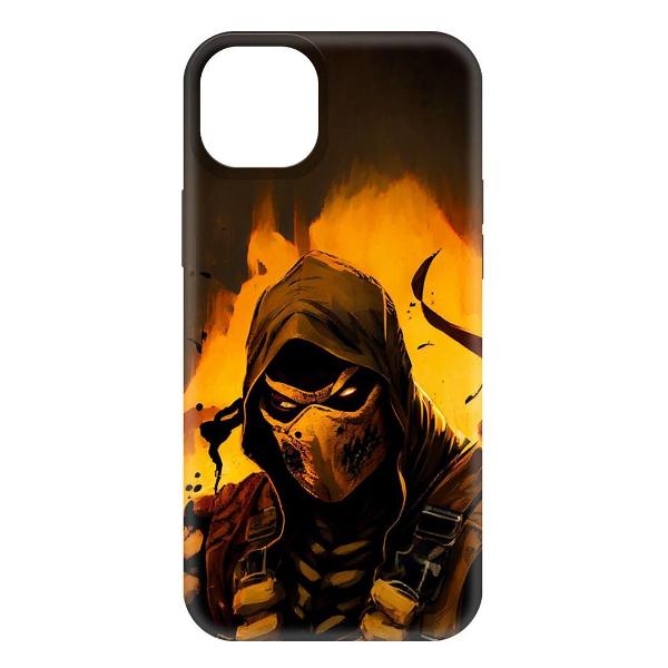 Изображение товара Чехол Krutoff Мортал Комбат Скорпион для iPhone 15 Plus 6.7" ударопрочный Изображение товара Чехол Krutoff Мортал Комбат Скорпион для iPhone 15 Plus 6.7" ударопрочный