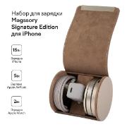 Изображение товара Беспроводное зарядное устройство Magssory Disc Signature Edition for iPhone Titan