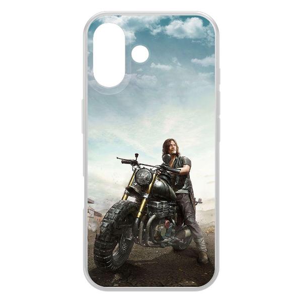 Изображение товара Чехол Krutoff для iPhone 16 Прозрачный с изображением Ходячие мертвецы Изображение товара Чехол Krutoff для iPhone 16 Прозрачный с изображением Ходячие мертвецы