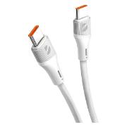 Изображение товара Кабель USB Type-C Deppa Alum 100Вт 2м (72590)