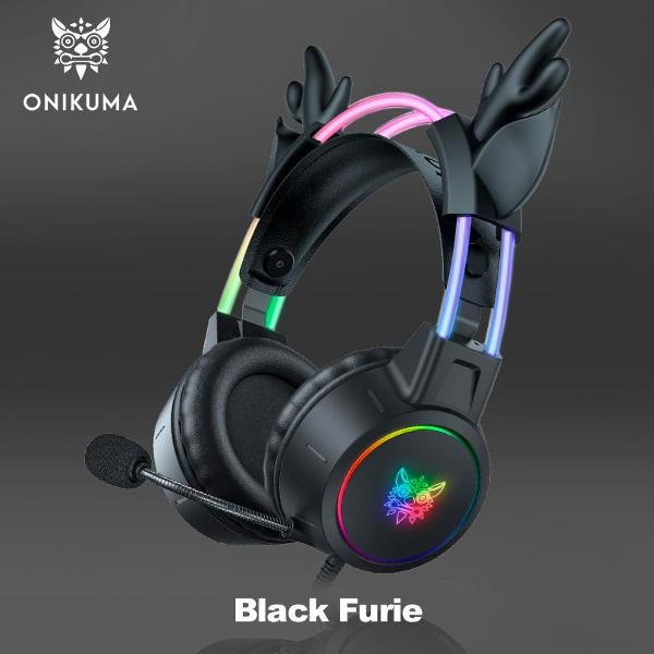 Изображение товара Игровые наушники Onikuma X15 pro Black Furie