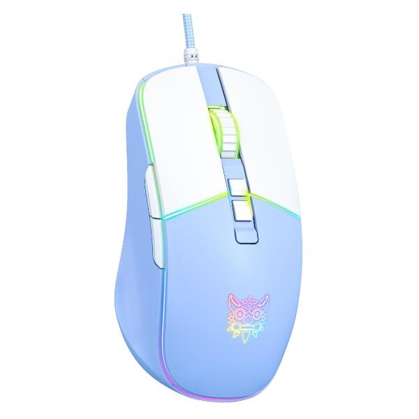 Игровая мышь Onikuma CW916 Milky Blue