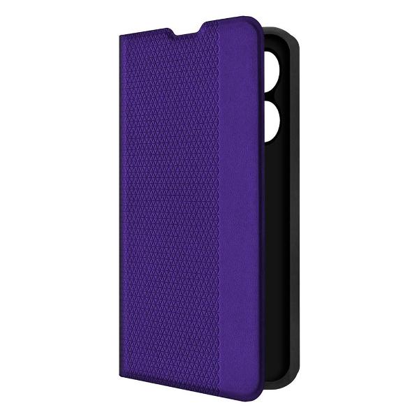 Изображение товара Чехол для телефона Krutoff INFINIX Hot 40i фиолетовый с подставкой