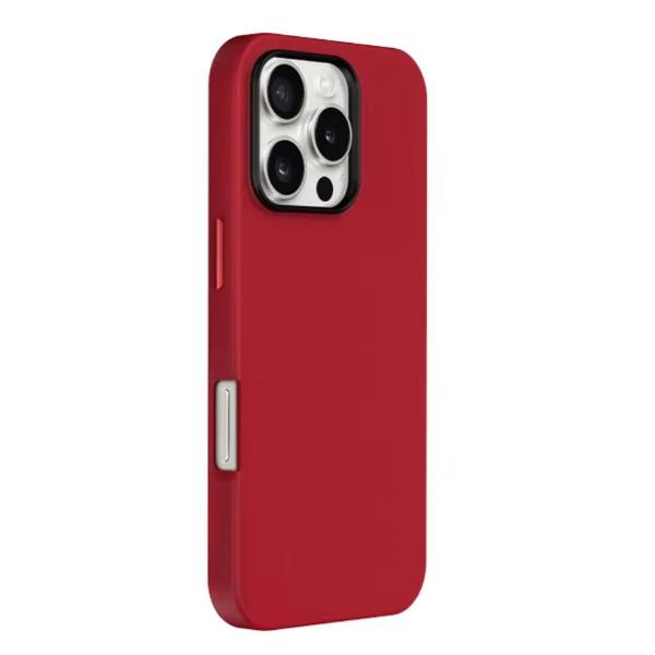 Изображение товара Чехол Leather Co для iPhone 16 MagSafe Red
