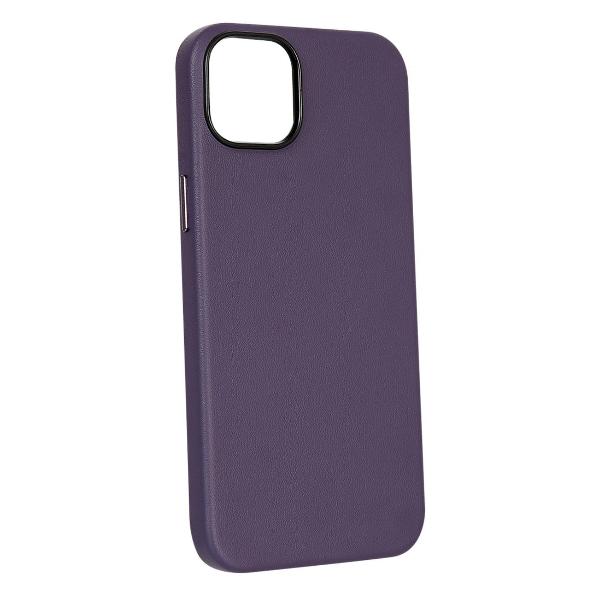 Изображение товара Чехол Leather Co для iPhone 15 Purple