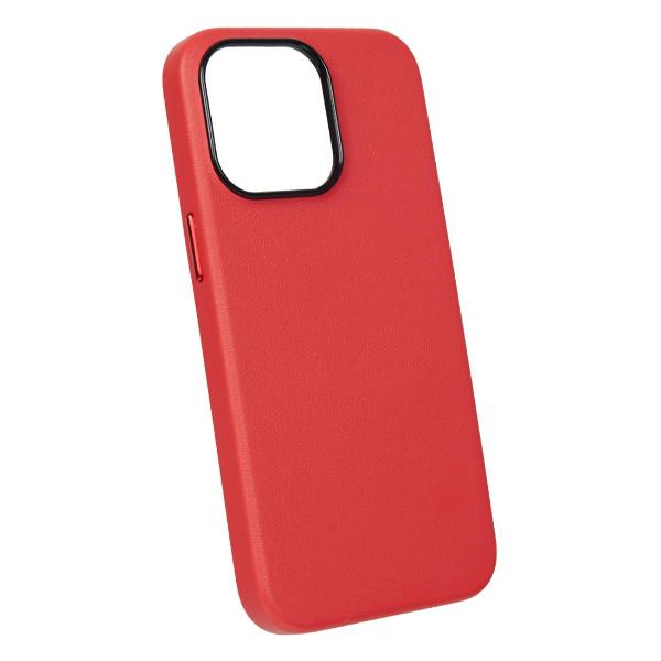 Изображение товара Чехол Leather Co для iPhone 15 Pro Max красный