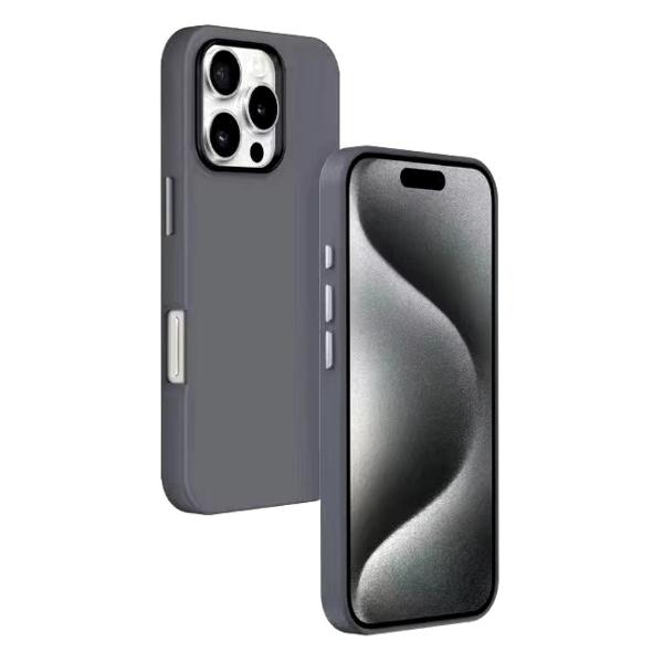 Изображение товара Чехол Leather Co для iPhone 16 Pro Max Titanium Grey